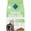 Blue Buffalo True Solutions Perfect Skin & Coat Natural Salmon Adult Dry Cat Food -PurePet Bites Shop 218303 MAIN. AC SS1800 V1696444821