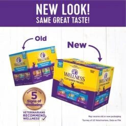 Wellness Seafood Pate Favorites Canned Cat Food, 3-oz, Case Of 24 -PurePet Bites Shop 218315 PT1. AC SS1800 V1666651016