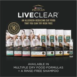 Purina Pro Plan LiveClear Probiotic High Protein Salmon & Rice Formula Dry Cat Food 17 Purina Pro Plan LiveClear Probiotic High Protein Salmon & Rice Formula Dry Cat Food -PurePet Bites Shop 218804 PT6. AC SS1800 V1675871560