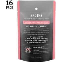 American Journey Landmark Broths Tuna, Anchovies & Whitefish Recipe Wet Cat Food Complement Pouches, 1.4 Oz Case Of 16 -PurePet Bites Shop 219488 PT1. AC SS1800 V1611354125