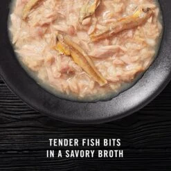 American Journey Landmark Broths Tuna, Anchovies & Whitefish Recipe Wet Cat Food Complement Pouches, 1.4 Oz Case Of 16 -PurePet Bites Shop 219488 PT2. AC SS1800 V1608229038