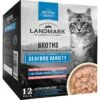 American Journey Landmark Broths Seafood Variety Pack Wet Cat Food Complement Pouches 2 American Journey Landmark Broths Seafood Variety Pack Wet Cat Food Complement Pouches -PurePet Bites Shop 219490 MAIN. AC SS1800 V1611356812