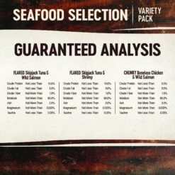 Wellness CORE Signature Selects Seafood Selection Variety Pack Canned Cat Food, 2.8-oz, Case Of 8 16 Wellness CORE Signature Selects Seafood Selection Variety Pack Canned Cat Food, 2.8-oz, Case Of 8 -PurePet Bites Shop 221397 PT6. AC SS1800 V1621983179