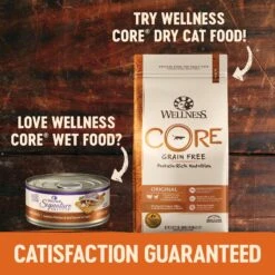 Wellness CORE Signature Selects Seafood Selection Variety Pack Canned Cat Food, 2.8-oz, Case Of 8 17 Wellness CORE Signature Selects Seafood Selection Variety Pack Canned Cat Food, 2.8-oz, Case Of 8 -PurePet Bites Shop 221397 PT7. AC SS1800 V1678381050