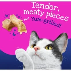 Friskies Stuf'd & Sauc'd Chicken, Tuna, Turkey, Salmon & Shrimp Variety Pack Canned Cat Food, 5.5-oz Can, Case Of 32 -PurePet Bites Shop 224442 PT5. AC SS1800 V1583356680