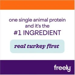 Freely Turkey Recipe Limited Ingredient Grain-Free Wet Cat Food -PurePet Bites Shop 227163 PT1. AC SS1800 V1682517917