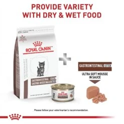 Royal Canin Veterinary Diet Kitten Gastrointestinal Ultra Soft Mousse In Sauce Canned Cat Food -PurePet Bites Shop 228177 PT4. AC SS1800 V1691702090