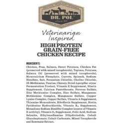 Dr. Pol High Protein Limited Ingredient Chicken Recipe Cat & Kitten Food 14 Dr. Pol High Protein Limited Ingredient Chicken Recipe Cat & Kitten Food -PurePet Bites Shop 232540 PT5. AC SS1800 V1588102669