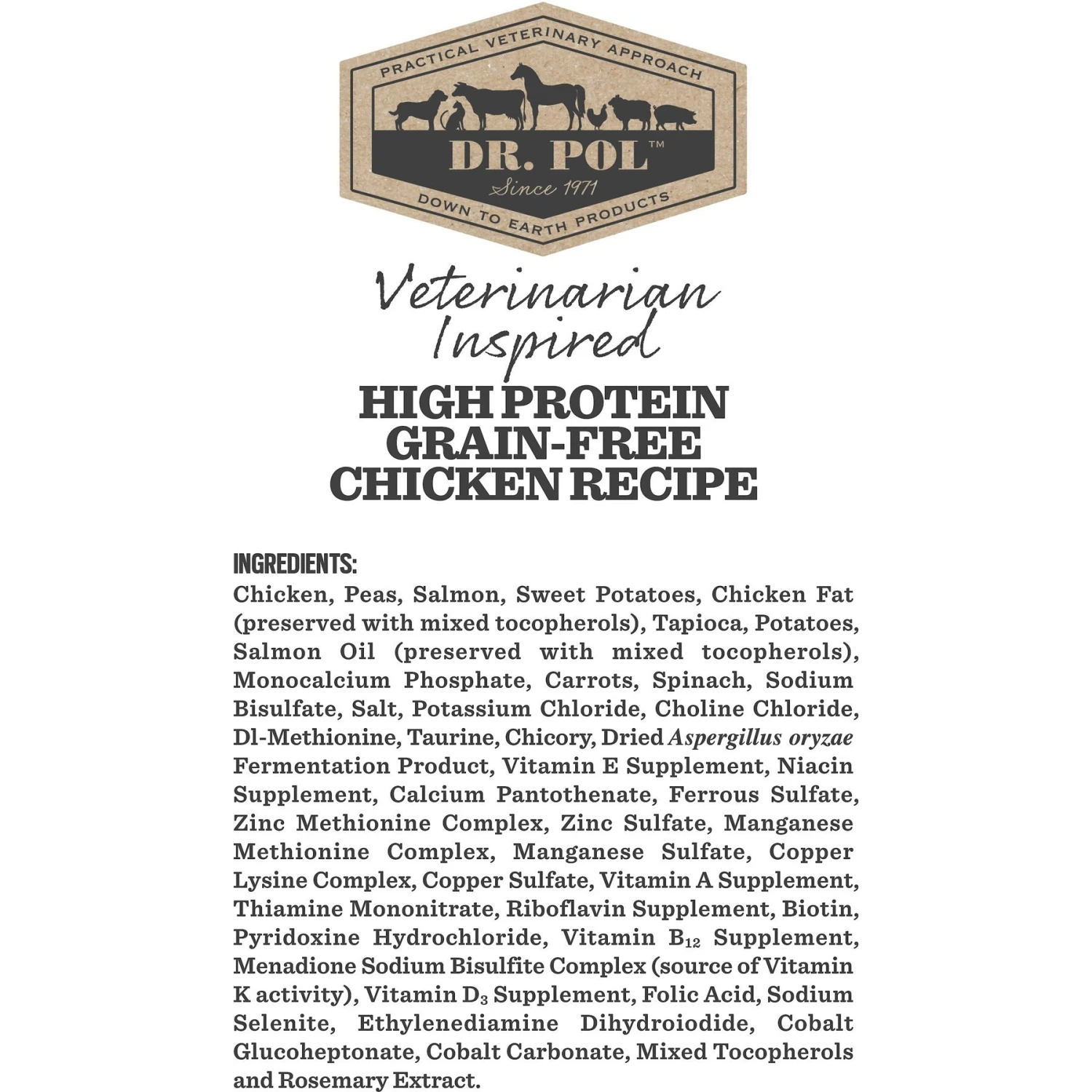 Dr. Pol High Protein Limited Ingredient Chicken Recipe Cat & Kitten Food 8 Dr. Pol High Protein Limited Ingredient Chicken Recipe Cat & Kitten Food - Image 6