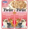 Inaba Twin Packs Tuna & Chicken Recipe In Tuna Broth Grain-Free Cat Food Topper -PurePet Bites Shop 235966 MAIN. AC SS1800 V1591633713