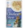 Inaba Chicken Stew Chicken & Tuna Recipe Grain-Free Cat Food Topper, 1.4-oz Pouch -PurePet Bites Shop 235980 MAIN. AC SS1800 V1636413399