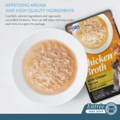 Inaba Chicken Broth Chicken Recipe Grain-Free Cat Food Topper, 1.76-oz Pouch 10 Inaba Chicken Broth Chicken Recipe Grain-Free Cat Food Topper, 1.76-oz Pouch -PurePet Bites Shop 235986 PT2. AC SS1800 V1636416717