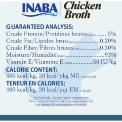 Inaba Chicken Broth Chicken Recipe Grain-Free Cat Food Topper, 1.76-oz Pouch 12 Inaba Chicken Broth Chicken Recipe Grain-Free Cat Food Topper, 1.76-oz Pouch -PurePet Bites Shop 235986 PT4. AC SS1800 V1636412625