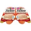 Inaba Twins Tuna & Chicken Recipe Grain-Free Cat Food Topper, 1.23-oz, Pack Of 2 -PurePet Bites Shop 235994 MAIN. AC SS1800 V1591633862