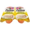 Inaba Twins Chicken With Cheese Recipe Grain-Free Cat Food Topper, 1.23-oz, Pack Of 2 1 Inaba Twins Chicken With Cheese Recipe Grain-Free Cat Food Topper, 1.23-oz, Pack Of 2 -PurePet Bites Shop 236002 MAIN. AC SS1800 V1591633865