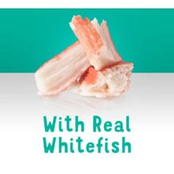 Friskies Lil Slurprises With Surimi Whitefish In Dreamy Sauce Wet Cat Food Topper -PurePet Bites Shop 237920 PT2. AC SS1800 V1695845978