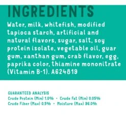 Friskies Lil Slurprises With Surimi Whitefish In Dreamy Sauce Wet Cat Food Topper -PurePet Bites Shop 237920 PT4. AC SS1800 V1695836038