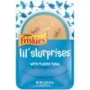 Friskies Lil Slurprises With Flaked Tuna In Dreamy Sauce Wet Cat Food Topper 2 Friskies Lil Slurprises With Flaked Tuna In Dreamy Sauce Wet Cat Food Topper -PurePet Bites Shop 237926 MAIN. AC SS1800 V1695736181
