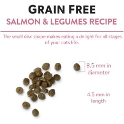 Chicken Soup For The Soul Salmon & Legumes Recipe Grain-Free Dry Cat Food 15 Chicken Soup For The Soul Salmon & Legumes Recipe Grain-Free Dry Cat Food -PurePet Bites Shop 244610 PT6. AC SS1800 V1596222369