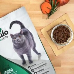 Nulo Freestyle Senior Alaska Pollock, Duck & Sweet Potato Recipe Grain-Free Dry Cat Food 13 Nulo Freestyle Senior Alaska Pollock, Duck & Sweet Potato Recipe Grain-Free Dry Cat Food -PurePet Bites Shop 251424 PT2. AC SS1800 V1667948004