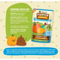 Weruva Pumpkin Patch Up! Pumpkin With Coconut Oil & Flaxseeds Dog & Cat Wet Food Supplement -PurePet Bites Shop 252857 PT7. AC SS1800 V1600385507