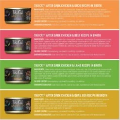 Tiki Cat Chicken Craves Variety Pack Grain-Free Wet Cat Food, 2.8-oz, Case Of 36 -PurePet Bites Shop 254319 PT3. AC SS1800 V1672952178