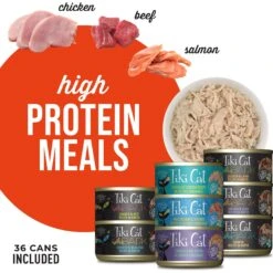 Tiki Cat Chicken Craves Variety Pack Grain-Free Wet Cat Food, 2.8-oz, Case Of 36 -PurePet Bites Shop 254319 PT5. AC SS1800 V1672947679