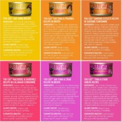 Tiki Cat Seafood Selects Variety Pack Grain-Free Wet Cat Food, 2.8-oz, Case Of 36 -PurePet Bites Shop 254321 PT2. AC SS1800 V1672952065