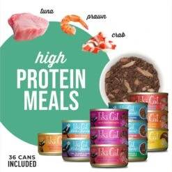 Tiki Cat Seafood Selects Variety Pack Grain-Free Wet Cat Food, 2.8-oz, Case Of 36 -PurePet Bites Shop 254321 PT5. AC SS1800 V1672952066