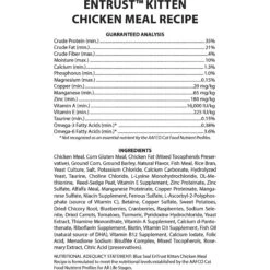 Blue Seal EnTrust Kitten Chicken Meal Recipe Dry Cat Food -PurePet Bites Shop 255293 PT2. AC SS1800 V1602714691