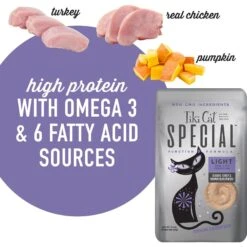 Tiki Cat Special Function Formula Light Chicken, Turkey & Pumpkin Recipe In Broth Wet Cat Food, 2.4-oz, Case Of 12 16 Tiki Cat Special Function Formula Light Chicken, Turkey & Pumpkin Recipe In Broth Wet Cat Food, 2.4-oz, Case Of 12 -PurePet Bites Shop 259102 PT5. AC SS1800 V1703800067