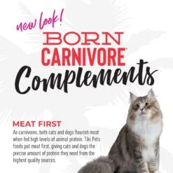 Tiki Cat Born Carnivore Complements Chicken & Beef Recipe In Chicken Broth Wet Cat Food Topper, 2.1-oz, Case Of 8 16 Tiki Cat Born Carnivore Complements Chicken & Beef Recipe In Chicken Broth Wet Cat Food Topper, 2.1-oz, Case Of 8 -PurePet Bites Shop 259108 PT5. AC SS1800 V1701796076