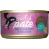 Tiki Cat Pate Tuna & Crab Recipe In Tuna Broth Wet Cat Food, 2.8-oz, Case Of 12 -PurePet Bites Shop 259128 MAIN. AC SS1800 V1631196726