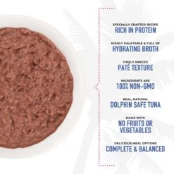 Tiki Cat Pate Tuna & Crab Recipe In Tuna Broth Wet Cat Food, 2.8-oz, Case Of 12 -PurePet Bites Shop 259128 PT4. AC SS1800 V1631199118