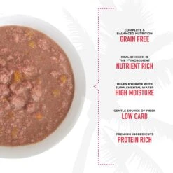 Tiki Cat Aloha Friends Chicken, Pumpkin & Beef Recipe In Broth Grain-Free Wet Cat Food -PurePet Bites Shop 259140 PT4. AC SS1800 V1651154232