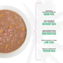 Tiki Cat Aloha Friends Chicken, Pumpkin & Lamb Recipe In Broth Grain-Free Wet Cat Food, 2.5-oz, Case Of 12 -PurePet Bites Shop 259142 PT4. AC SS1800 V1651152728