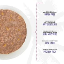 Tiki Cat Aloha Friends Chicken, Pumpkin & Egg Recipe In Broth Grain-Free Wet Cat Food, 2.5-oz, Case Of 12 -PurePet Bites Shop 259144 PT4. AC SS1800 V1651165911