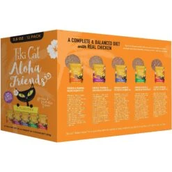 Tiki Cat Aloha Friends Chicken Variety Pack Grain-Free Wet Cat Food, 2.5-oz, Case Of 12 -PurePet Bites Shop 259146 PT1. AC SS1800 V1651164097