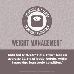 ORIJEN Fit & Trim Grain-Free Dry Cat Food -PurePet Bites Shop 259516 PT4. AC SS1800 V1690570689
