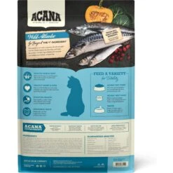 ACANA Wild Atlantic Grain-Free Dry Cat Food -PurePet Bites Shop 259523 PT2. AC SS1800 V1690989149