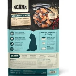 ACANA Bountiful Catch High-Protein Adult Dry Cat Food -PurePet Bites Shop 259541 PT2. AC SS1800 V1690899392