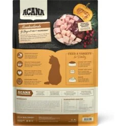 ACANA Meadowlands Grain-Free Dry Cat Food -PurePet Bites Shop 259551 PT1. AC SS1800 V1662738085