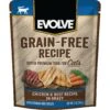 Evolve Chicken & Beef Recipe In Gravy Grain-Free Wet Pouch Cat Food, 3-oz Pouch, Case Of 24 -PurePet Bites Shop 262858 MAIN. AC SS1800 V1606873105