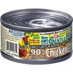 Gentle Giants Natural Non-GMO Chicken Grain-Free Cat & Kitten Canned Cat Food, 3-oz, Case Of 24 -PurePet Bites Shop 263198 PT2. AC SS1800 V1690829191