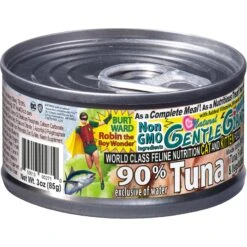 Gentle Giants Natural Non-GMO Tuna Grain-Free Cat & Kitten Canned Cat Food, 3-oz, Case Of 24 -PurePet Bites Shop 263204 PT2. AC SS1800 V1690829849