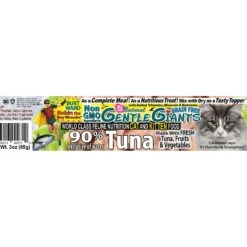 Gentle Giants Natural Non-GMO Tuna Grain-Free Cat & Kitten Canned Cat Food, 3-oz, Case Of 24 -PurePet Bites Shop 263204 PT5. AC SS1800 V1690829809