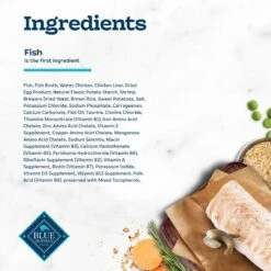 Blue Buffalo Tastefuls Fish & Shrimp Entrée In Gravy Flaked Wet Cat Food -PurePet Bites Shop 264529 PT4. AC SS1800 V1630737969