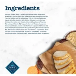 Blue Buffalo Tastefuls Chicken Entrée Mature Cats Pate Wet Cat Food, 3-oz Can, Case Of 24 -PurePet Bites Shop 264535 PT4. AC SS1800 V1630734073