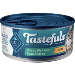 Blue Buffalo Tastefuls Ocean Fish & Tuna Entrée Pate Wet Cat Food