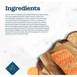 Blue Buffalo Tastefuls Salmon Entrée Pate Wet Cat Food -PurePet Bites Shop 264546 PT4. AC SS1800 V1630734109